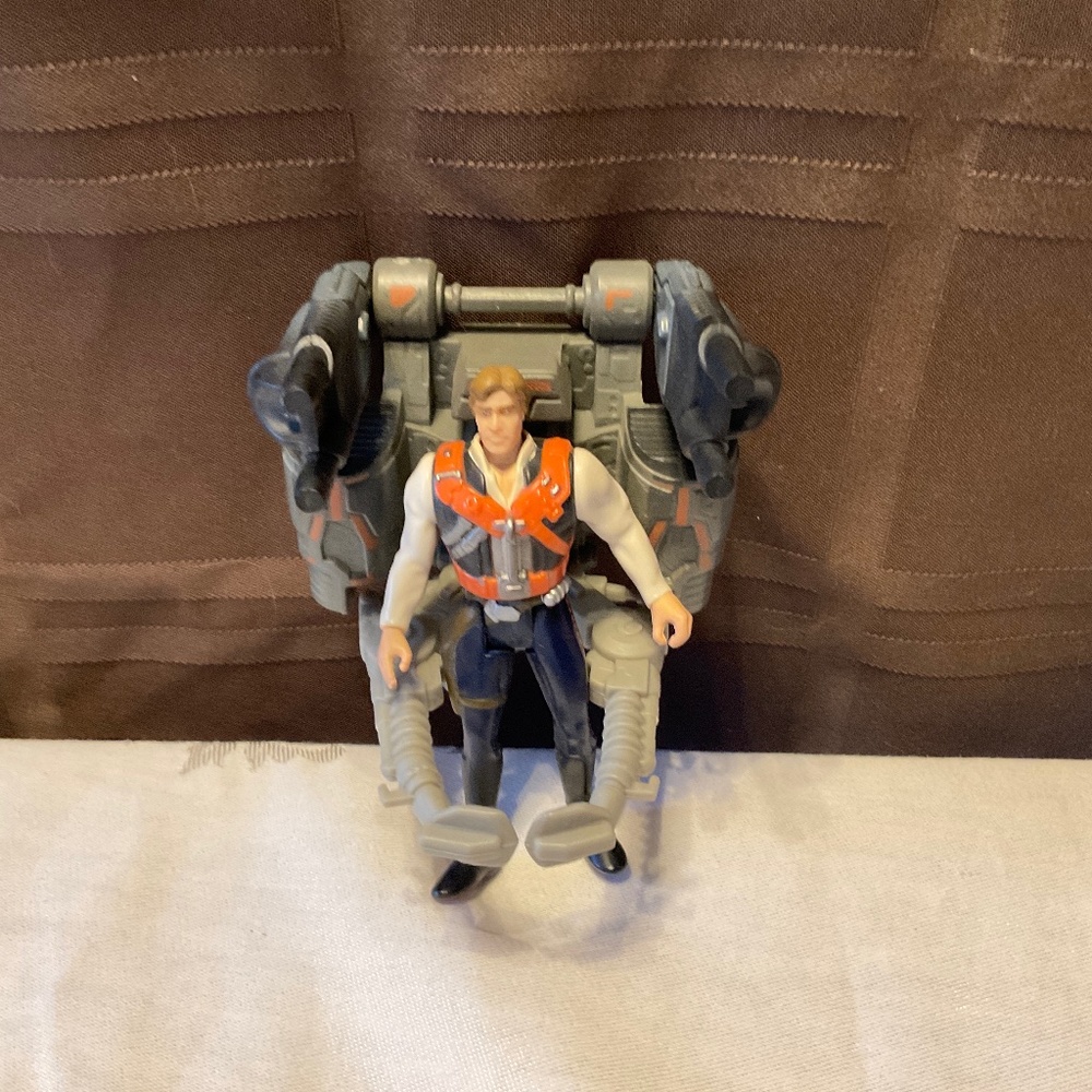 Vintage 1990’s Star Wars Han Solo w/ Smugglers Flight Pack